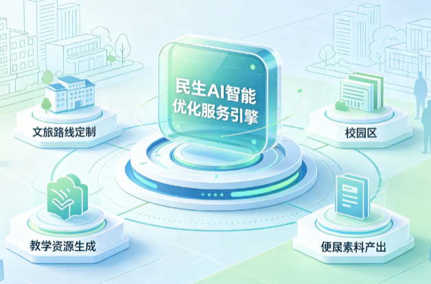 墉桥区AI普惠赋能民生服务 智能优化技术升级大众生活服务体验