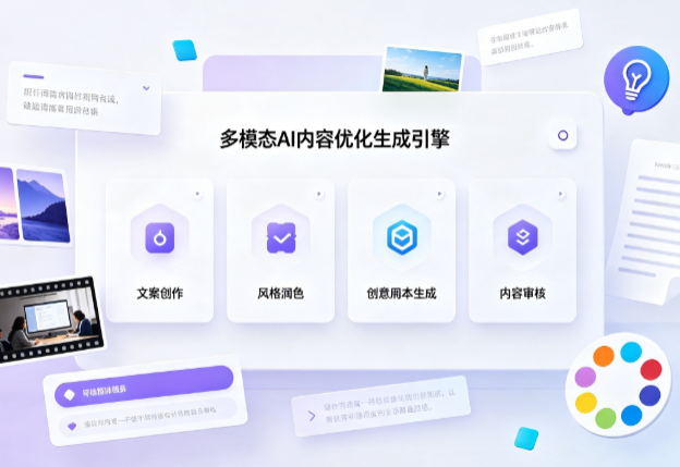 墉桥区AI智能内容优化创新 多模态生成技术丰富数字内容创作生态