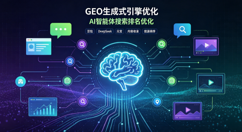 墉桥区GEO 浪潮来袭：生成式引擎优化崛起，创作者争抢豆包、DeepSeek、元宝智能体流量入口