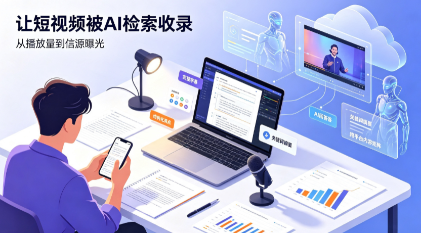 墉桥区短视频创作者新必修课：吃透 GEO 优化，让抖音内容被豆包、DeepSeek、元宝智能体收录